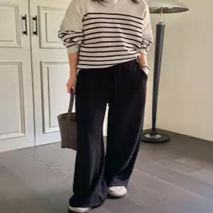 피스드 와이드핏 트레이닝 팬츠 (2 color) 구김,보풀NO!