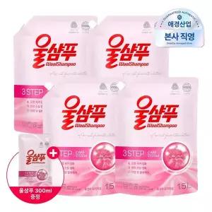 [울샴푸] 중성세제 오리지날 1.5L 파우치 4입