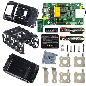 PCB 충전 보호 회로 기판 쉘 박스 BL1830 10X21700 리튬 이온 배터리 케이스 MAK TA 18V 6.0Ah 8.0Ah 하우징 BL1880