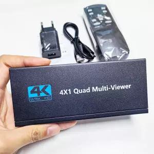 HDMI선택기 4K 쿼드 멀티 뷰어 4 IN 5 SEAMLESS HDMI 화면 SWITC