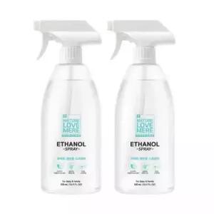 네이쳐러브메레 퍼펙트 에탄올 스프레이 500ml 2개