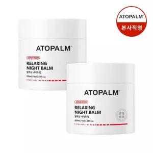 아토팜 릴렉싱 나이트 밤 100ml X2개 고보습 슬리핑크림