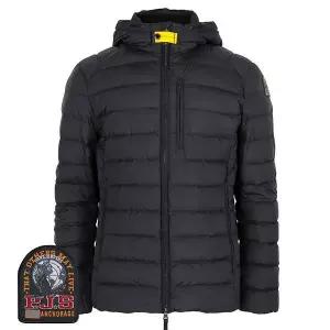 26FW 블랙 라스트미닛 후드 덕 다운 자켓 PMPUSL02 0541