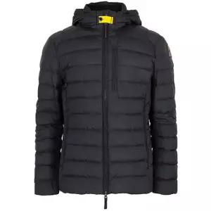 파라점퍼스 26FW 블랙 라스트미닛 후드 덕 다운 자켓 PMPUSL02 0541