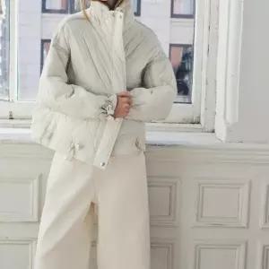 ZARA 자라 하이넥 다이아몬드 퀼팅 패딩 점퍼