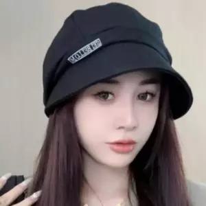 가을 모자 비니 패션 두건 여성 레터링 중년 벙거지