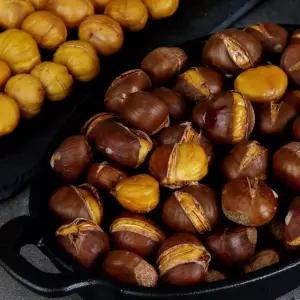 (LMS) 26년 칼집 약단밤 1kg 구워먹는 고소달콤 간식