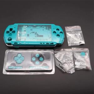 PSP3000 콘솔 케이스 커버용 교체용 전체 하우징 쉘(버튼 나사 포함) 03 DIY 수리 부품
