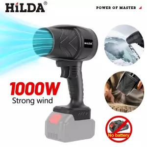 송풍기 HILDA 뉴 1000W 에어 블로 드헬드 제트 배터리용 먼지 청소기 제거기