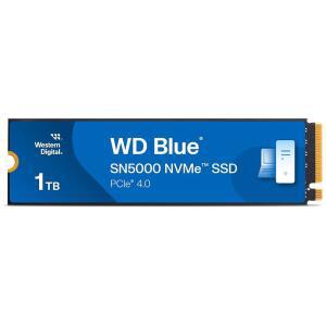 웨스턴 디지털 1TB WD 블루 SN5000 NVMe 내장 솔리드 스테이트 드라이브 SSD - PCIe Gen 4.0 M.2 2280 최대 5150MB/S WDS100T4B0E 신세대