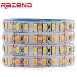 슈퍼 밝은 5730 led 스트립 1M Epistar 칩 유연한 테이프 빛 차가운 흰색/따뜻한 12V