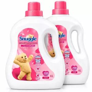 스너글 초고농축 섬유유연제 허거블코튼 용기, 2L, 1개 + 리필, 2.6L