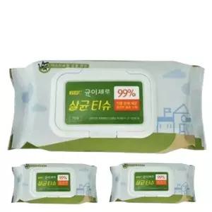 균이제로 살균티슈 이소프로필 알콜 (75매) 24개