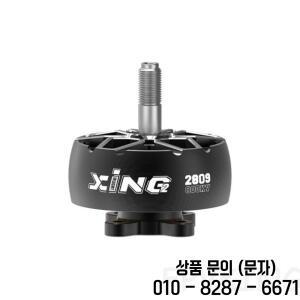 iFlight XING2 2809 브러시리스 모터 800KV/1250KV 4 6S 유니벨 5mm 티타늄 합금 샤프트   나즈굴 에보크 F