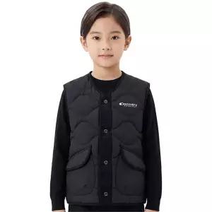 디스커버리  키즈 그리핀 경량다운 조끼 DKDV71046-BKS