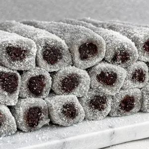 40년전통 리만월 카스테라 롱 돌돌떡 백미 단호박 흑임자 쑥 4종 600g 2팩
