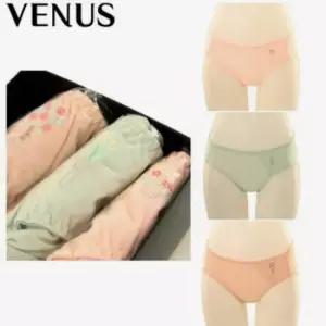 [성안] 비너스 천연 순면 3매입 면팬티 여성속옷 민감성 짓무름 피부트러블 기획[VPT6948]