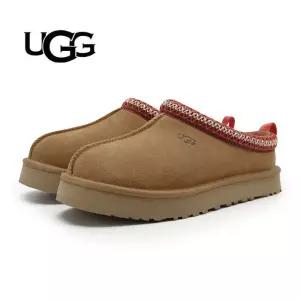 어그 UGG 타즈 K 플랫폼 뮬 털슬리퍼 샌들 체스트넛 (1143776K-CHE)