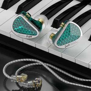 KZ AS16 PRO 8 밸런스드 아마추어 인이어 이어폰 헤드셋, 고음질 모니터 하이파이 이어폰, AS10 ZS10PRO ZS