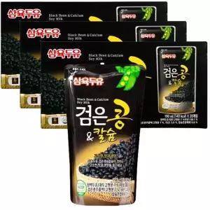 셀러허브 삼육두유 검은콩칼슘 파우치 190ml 60개 (S9967380)