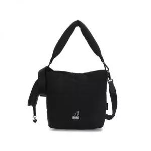 KANGOL 퀼트 버켓백 Ⅱ 3992 블랙