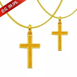 [골드모아]순금 십자가 목걸이 7.5g 24k [8210]
