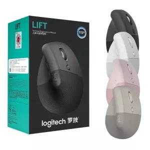 로지텍 리프트 버티컬 무선 마우스 블루투스 무소음 맥북 아이패드 호환 손목보호 인체공학 병행 (ST)
