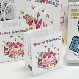 종이 예식장 페이퍼백 답례품봉투 생일선물백