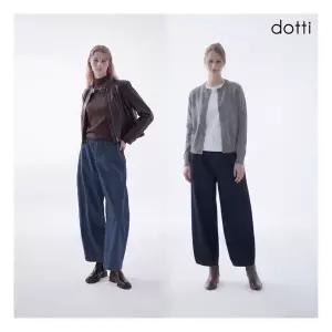 DOTTI 도티 26FW 레스트 여자 볼륨 데님팬츠2종