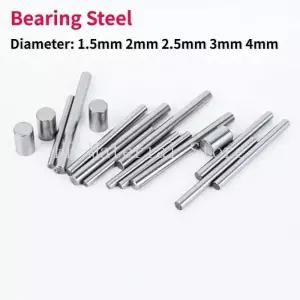 10-100pcs 베어링 강철 하드 샤프트 니들 롤러 직경 1.5mm 2mm 3mm 4mm 라운드 스트레이트 핀 위치 지정 은