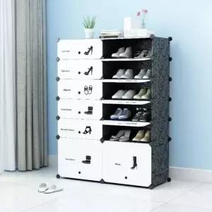 수납 신발장 보관함 조립식 조립식 인테리어 신발 가구 모듈형 DIY
