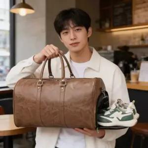 보스턴백 가죽 여행가방 남녀공용 기내용 핸드백 출장용 짐가방 보관가방 기내용가방