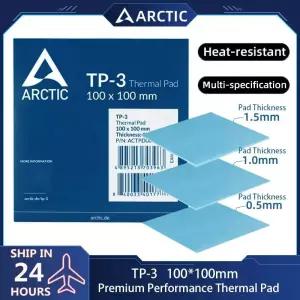그래픽카드써멀패드 방열패드 ARCTIC TP-3 100x100mm 프리미엄 성능 열 패드 고성능 전용 부드러움 갭 필러