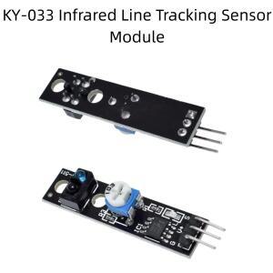 KY-033 적외선 라인 GPS 센서 모듈 스마트 호환 자동차 로봇 아두이노 DIY 전자 프로젝트용 IR 반사형 광전