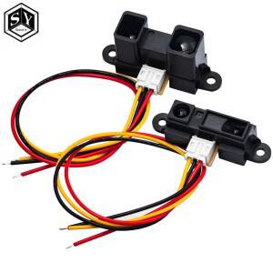 GP2Y0A21YK0F 100% 새 2Y0A21 10-80cm 와이어 20-150cm를 포함한 적외선 거리 센서