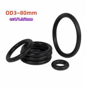 도장 니트릴 개스킷 링 와셔 NBR O-링 실리콘 고압 수리 오일 저항 밴드 실링 CS 1/1mm 2mm