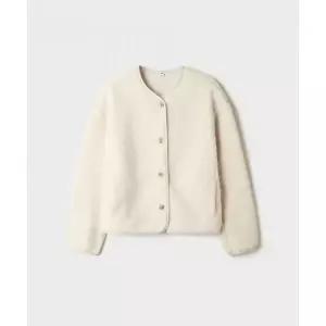 SPAO 덤블 플리스 카디건_SPFZG4TG01