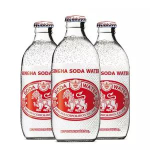 [싱하소다]태국 싱하소다 강한 탄산수 singha 325mlX24(Glass)