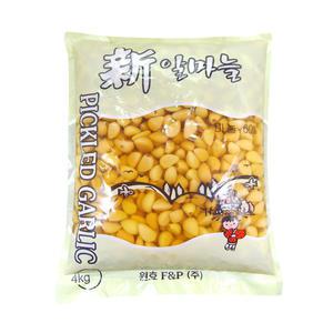 알마늘 절임 4kg / hs  맛있는반찬 간장초절임