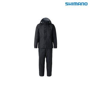 레인 슈트 시마노 베이직 슈트 RA-027Q 퓨어 블랙