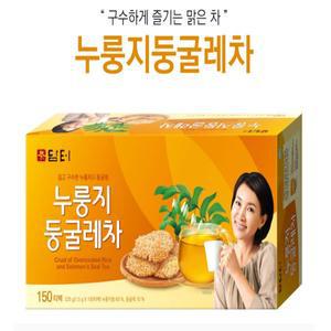 담터 누룽지둥굴레차 150T/누룽지/둥굴레/티백차