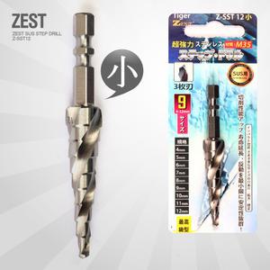 제스트 스텐용 스텝드릴비트 ZEST Z-SST12 (임팩-소) 서스용 스탭드릴 홀쏘 천공날 기리