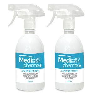 크로바 메디팜스 살균소독제 차아염소산수 HOCL 뿌리는소독제 500ml