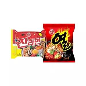 [오뚜기]오뚜기 진라면 10봉 + 열라면 10봉/총20봉