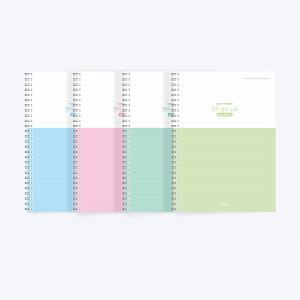 펜피아 칸이넓은노트 색상랜덤 / 공책 초등공책 스프링노트