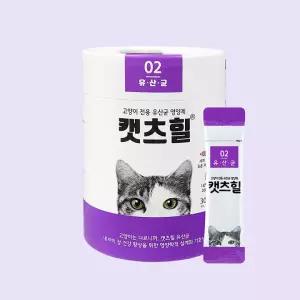고양이 전용 유산균 캣츠힐 200억 보장 30개입