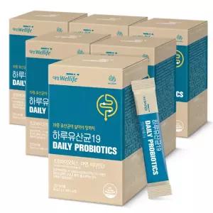 [롯데백화점]대상웰라이프 [대상웰라이프] 하루유산균19 (2 g×30포x6EA/180일분)