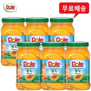 Dole 돌 후룻바틀 황도 666gx6개/무배