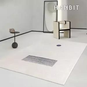 [한빛카페트] 제니스 미니멀 빈티지 디자인 러그 카페트 100x150cm