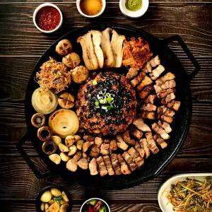 시샘 플렉스 IH  그리들팬 30~40cm + 가방포함 / 인덕션겸용 캠핑 그릴 불판 솥뚜껑